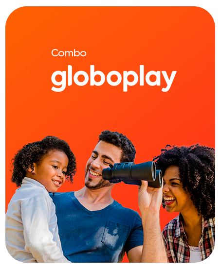 Banner do plano supermaislink: Globoplay + 550 Mega